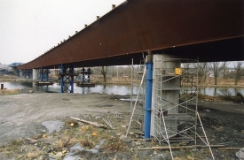 Most přes Odru je součástí dálnice D47.
